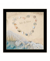 Marriage Is A Beach 1 Black Framed Print Wall Art